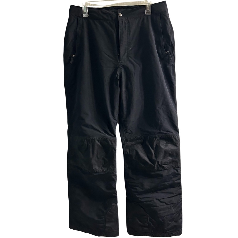Women’s Medium Tall Black Land’s End Squall Snow Pants